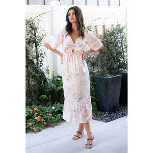 New Salt Water Luxe Connor Midi Dress Size Large